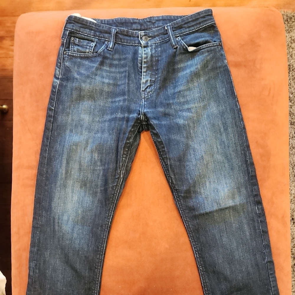 Men's Levi's Blue Jeans for Bicylists